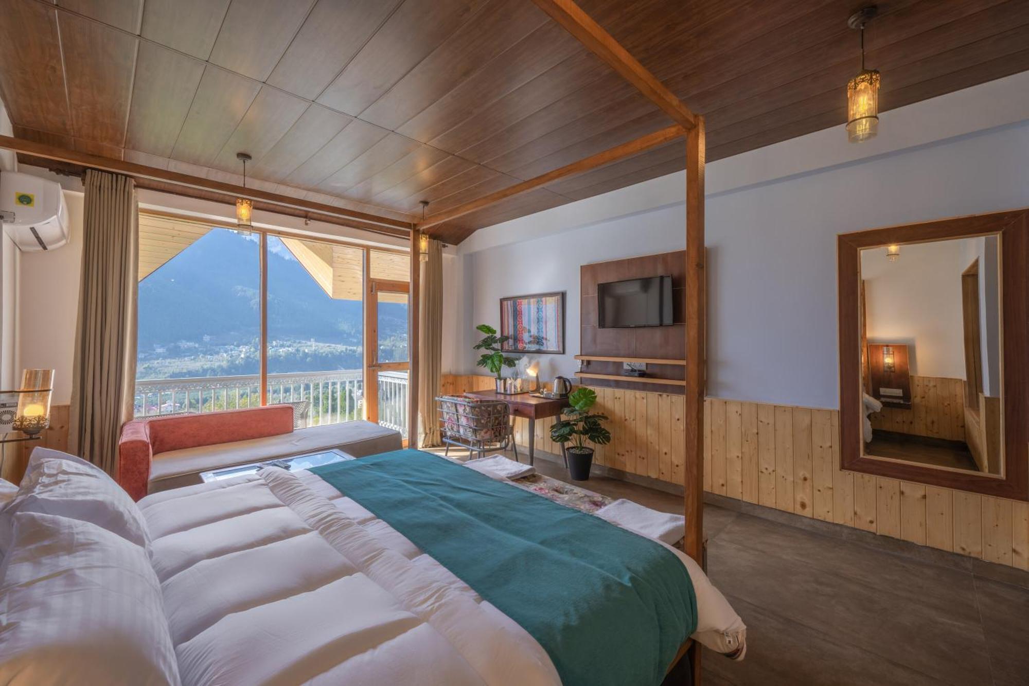 Echor Himalayan Heights Manali Hotel ภายนอก รูปภาพ