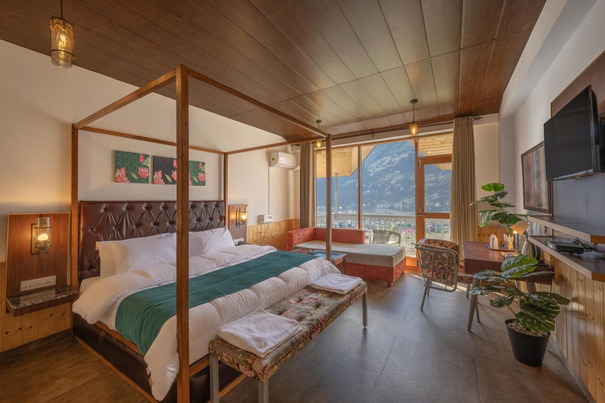 Echor Himalayan Heights Manali Hotel ภายนอก รูปภาพ