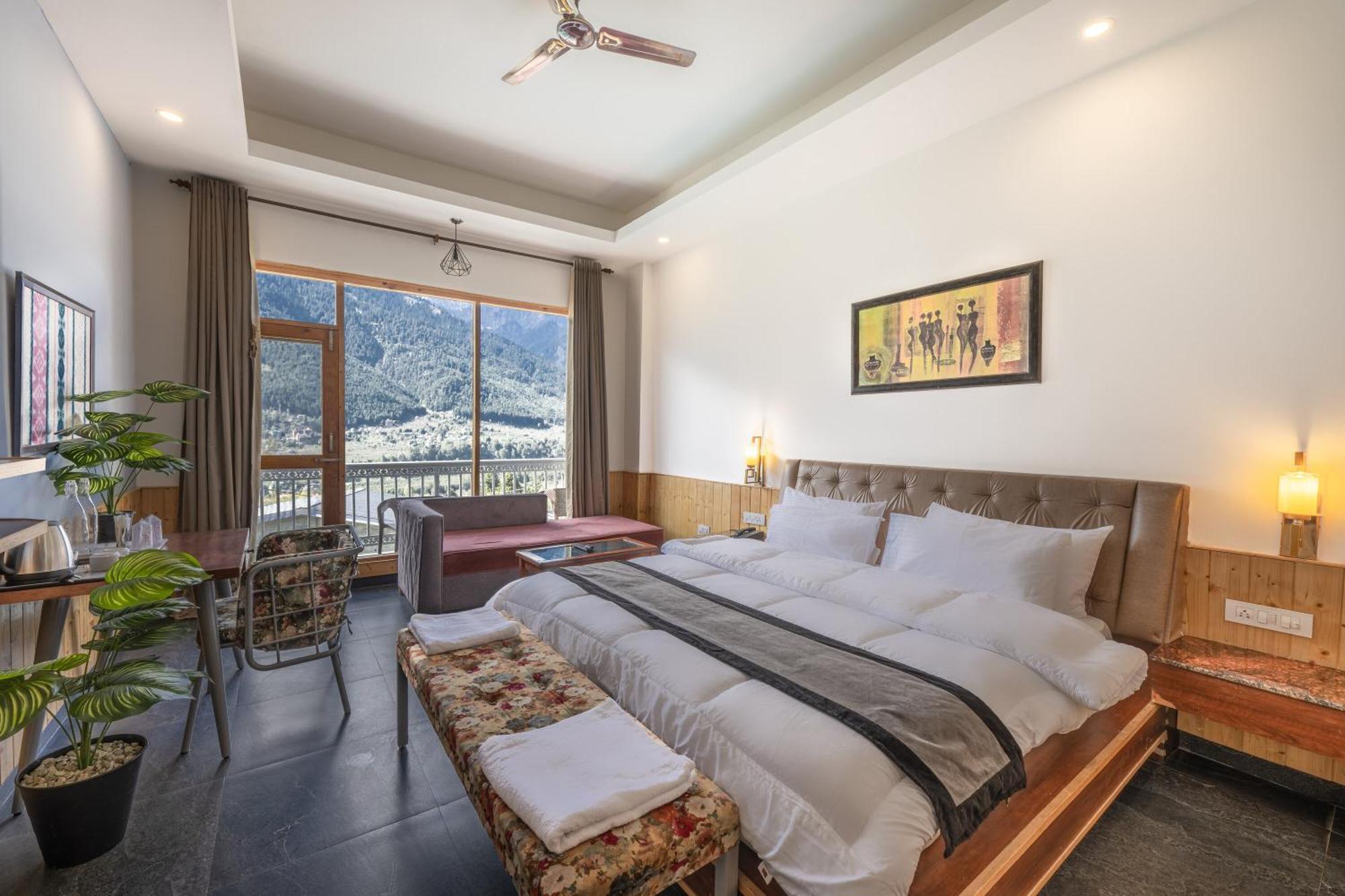 Echor Himalayan Heights Manali Hotel ภายนอก รูปภาพ