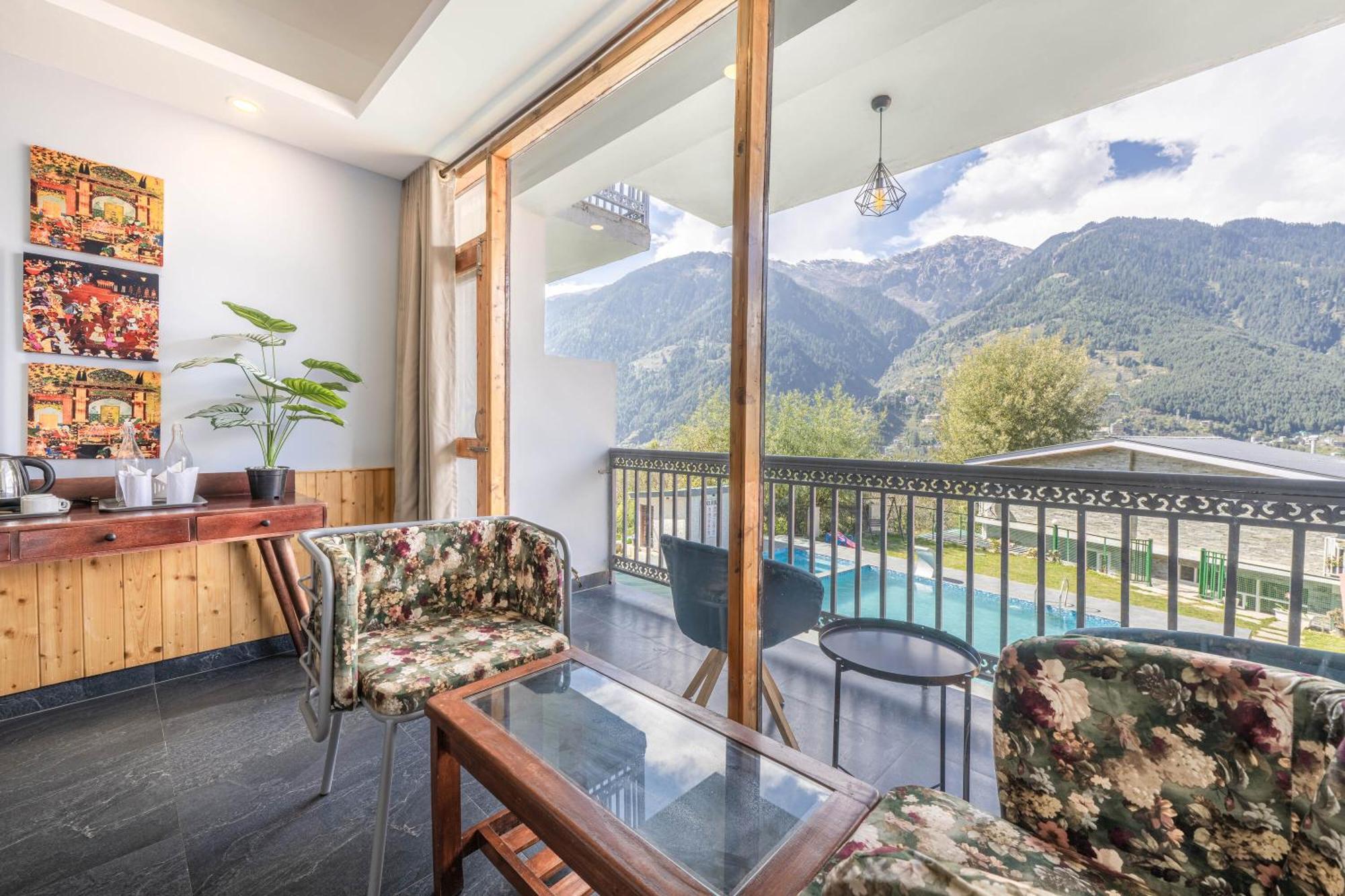 Echor Himalayan Heights Manali Hotel ภายนอก รูปภาพ