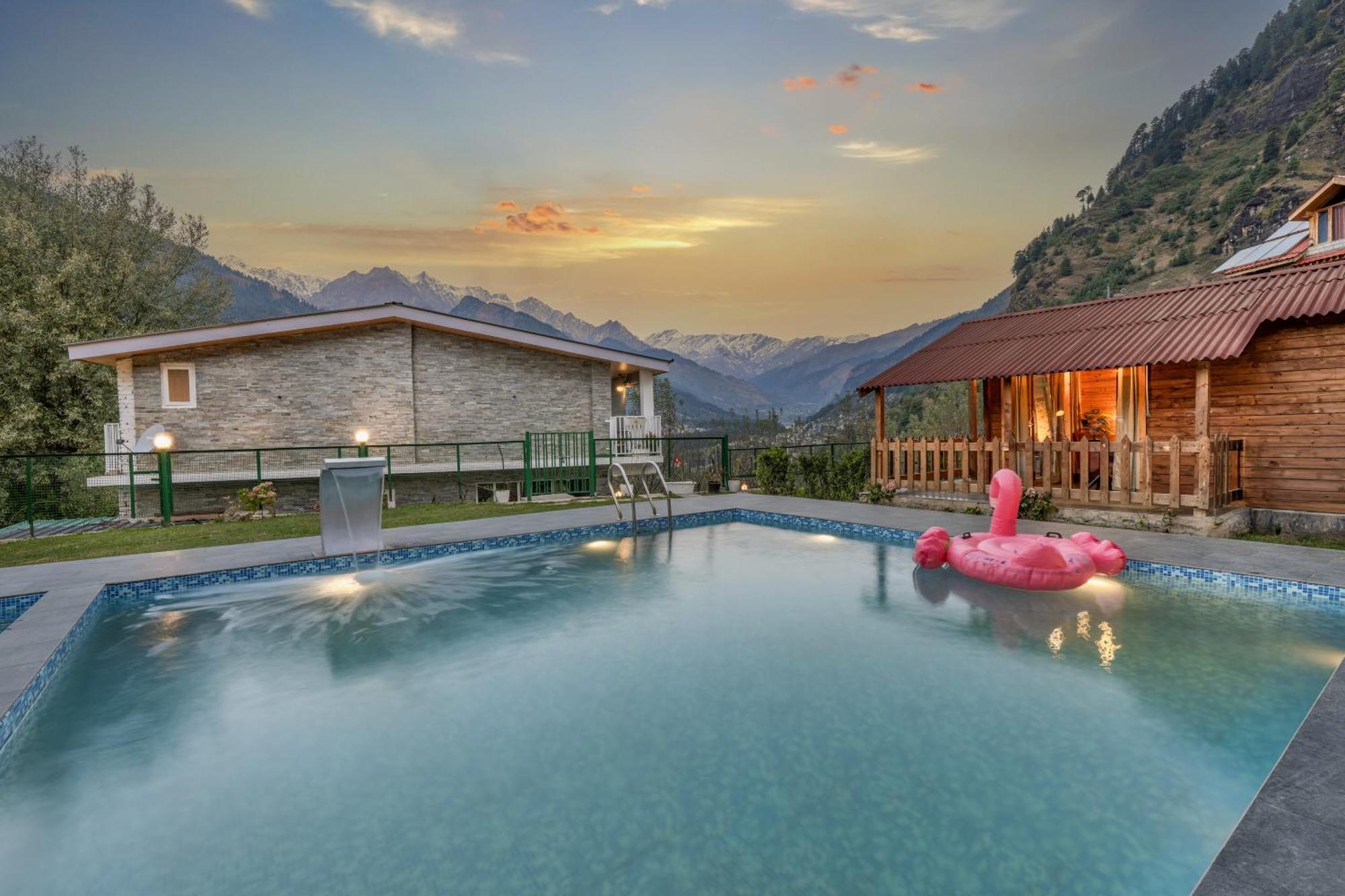 Echor Himalayan Heights Manali Hotel ภายนอก รูปภาพ