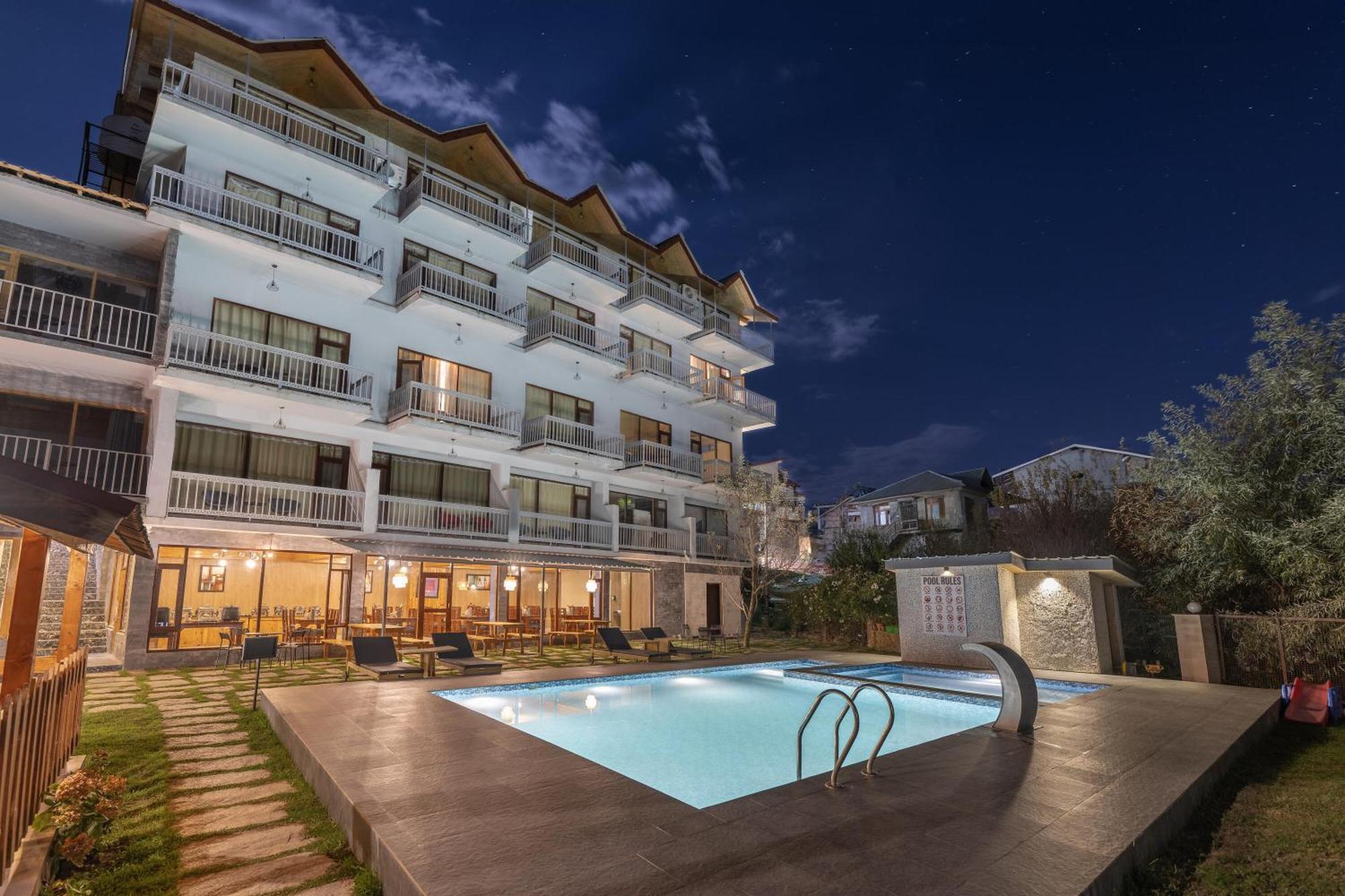 Echor Himalayan Heights Manali Hotel ภายนอก รูปภาพ